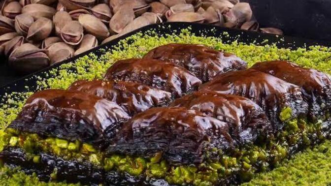 Çikolatalı baklava hiç yediniz mi?