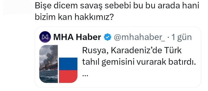 Tarihten ders almayan insan mı daha tehlikelidir yoksa savaş cığırtkanlığı yapan provokatörler mi?