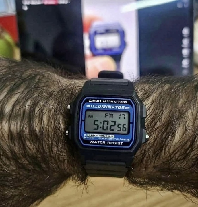 Hiç Casio dijital saatiniz oldu mu? Ne sıklıkla saat takarsınız?