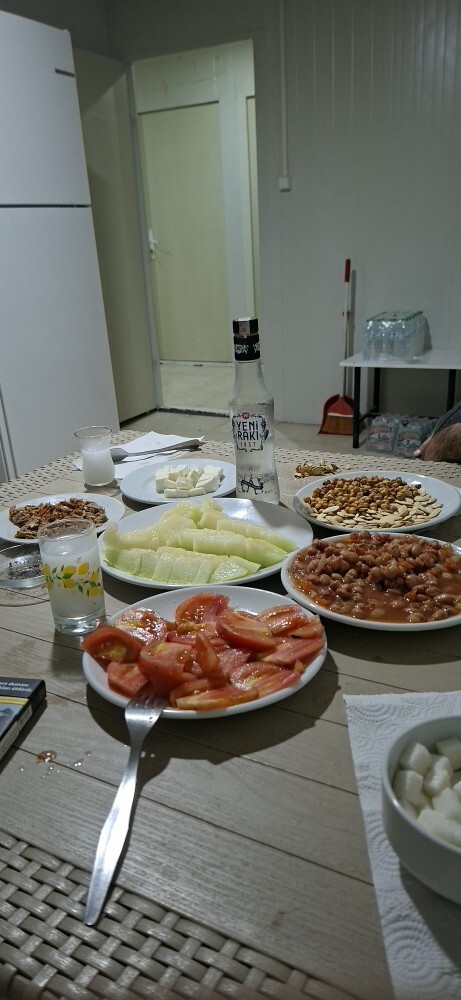 Rakının yanında ton balığı, beyaz peynir, kavun ve barbunya pilaki seven var mı?