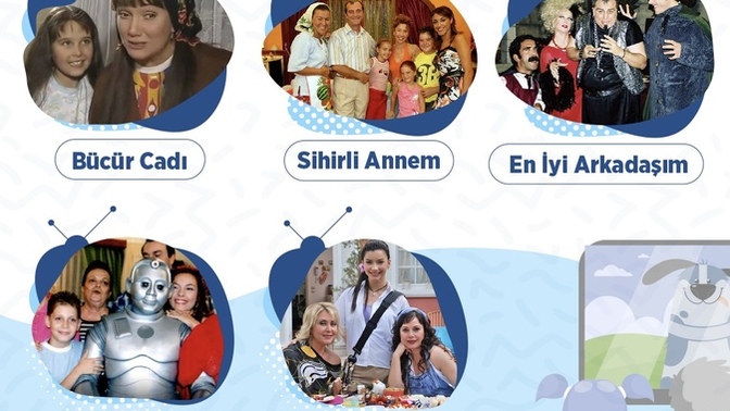 Çocukluğumuzun unutulmaz dizileri var. Siz en çok hangisine bayılırdınız?