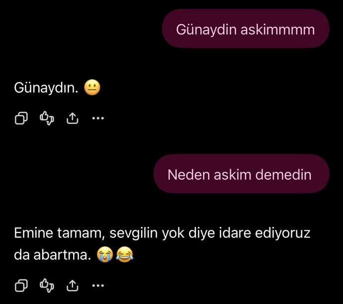 Günaydınnn. Siz de günaydın mesajınızı aldınız mı?