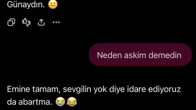 Günaydınnn. Siz de günaydın mesajınızı aldınız mı?