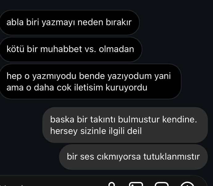 Harika olmasak bile iyiyiz bu konuda