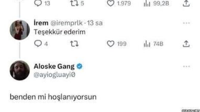 Sizden hoşlandığını düşündüğünüz biri var mı?