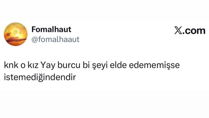 En burç özelliğiniz nedir?