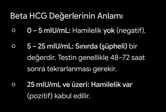 Beta hCG 11,1 çıktı, gebelik var mı ve bu değer ne anlama geliyor?