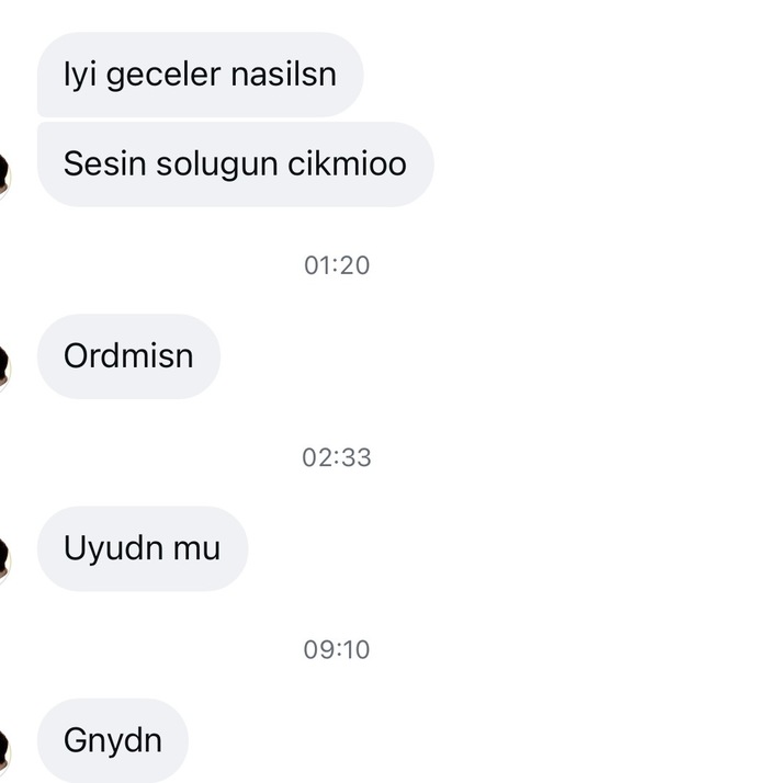 Şu şekilde yazanlar sizede itici geliyor mu, arkadaş yazma daha iyi yani? Soğuyorumm?