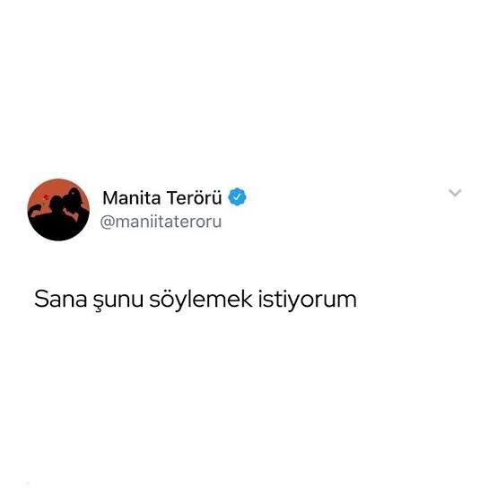 Cümleyi siz tamamlar mısınız? Sana şunu söylemek istiyorum..?