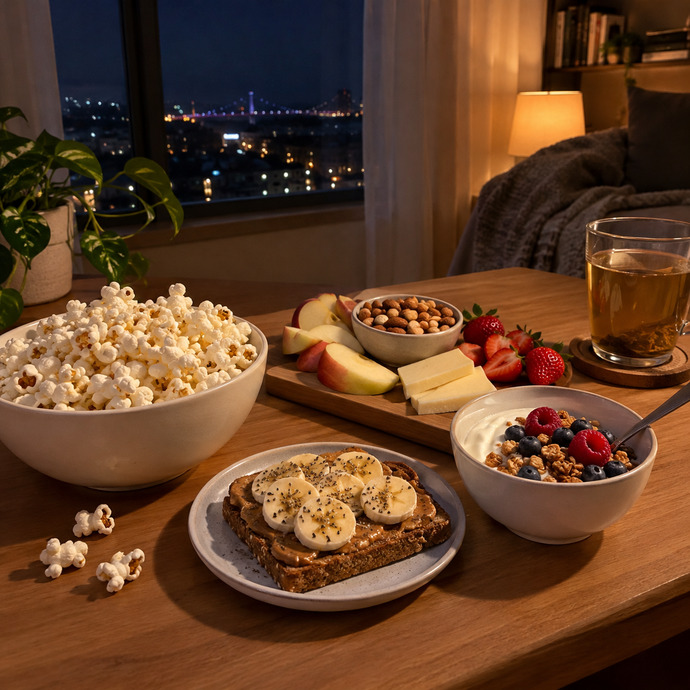 Gece geç saatlerde atıştırma alışkanlığınız var mı?
