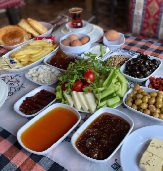 Hafta sonu kahvaltınız ne kadar sürüyor?