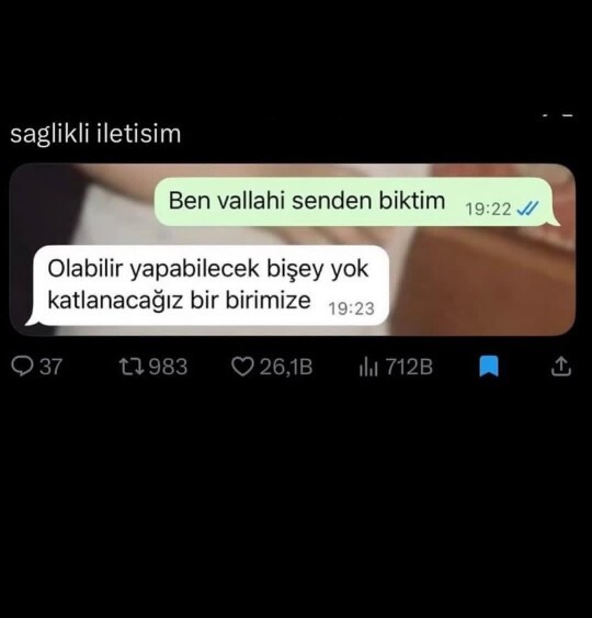 Bir ilişkide her şeye katlanmak sevgi midir?