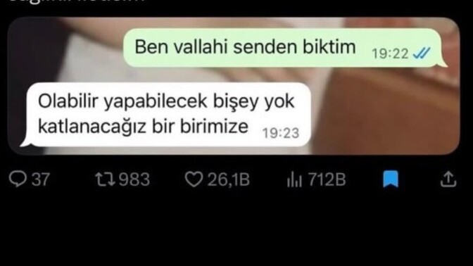 Bir ilişkide her şeye katlanmak sevgi midir?