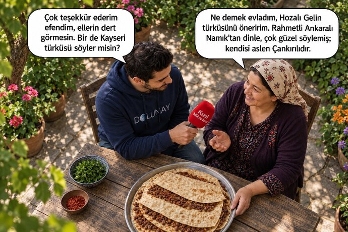 Neyin tadını merak ediyorsun?