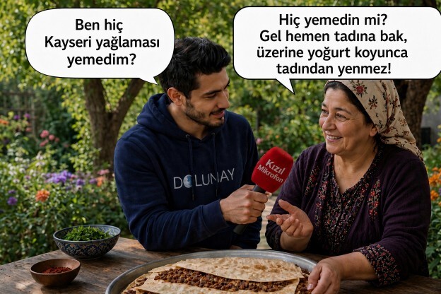 Neyin tadını merak ediyorsun?