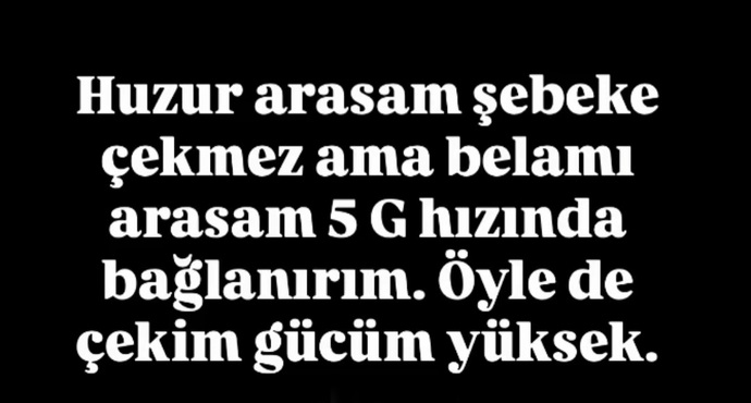 Çekim gücün yüksek mi?