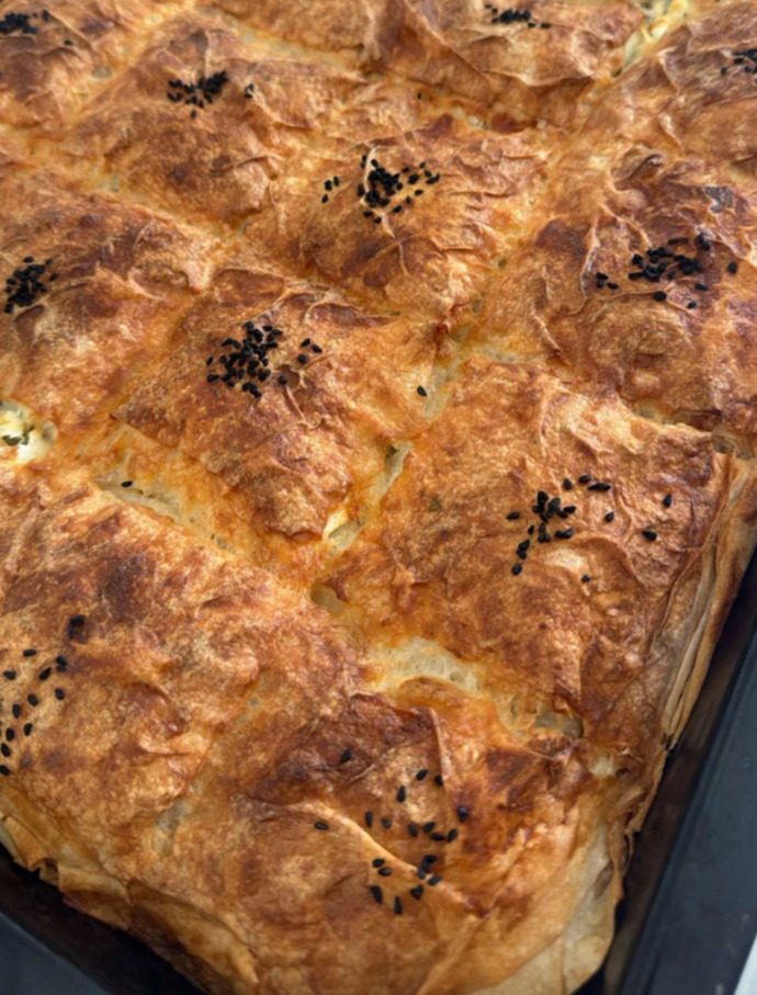 Pazar kahvaltısına börek yapıldı mı?