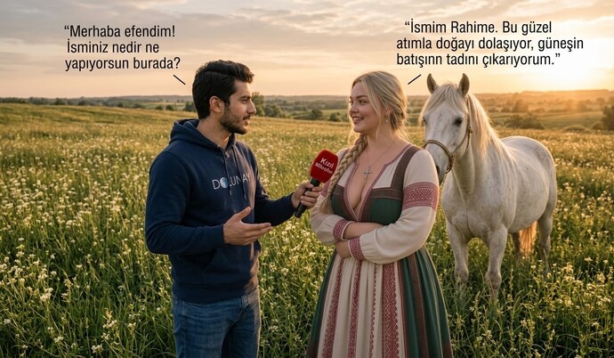 Gavur gibi biri misin?