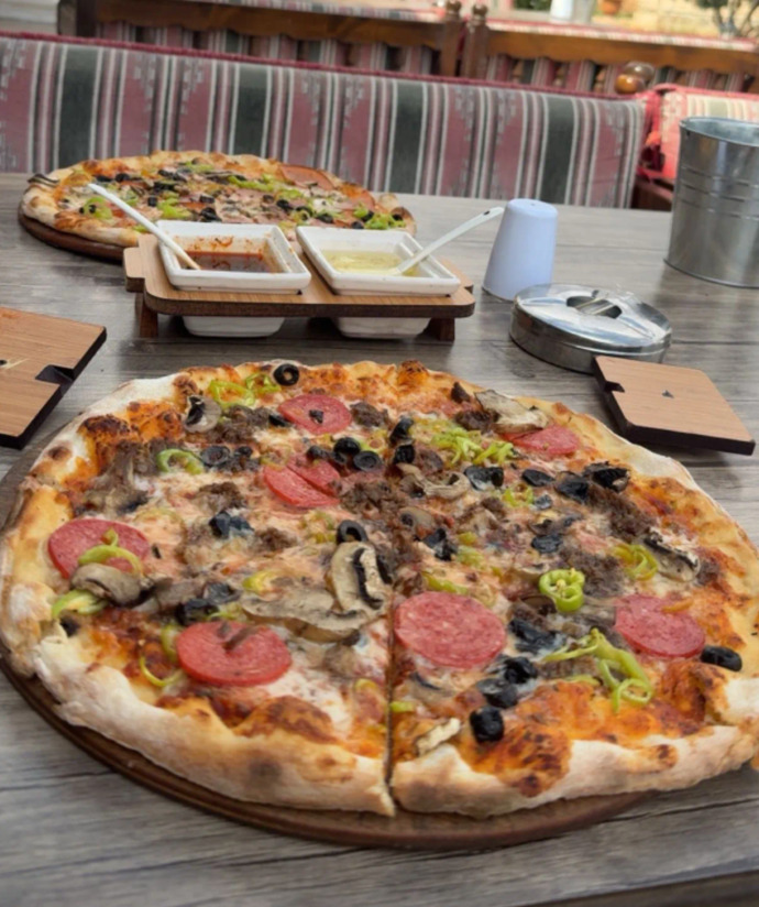 Pizza sevilir mi?