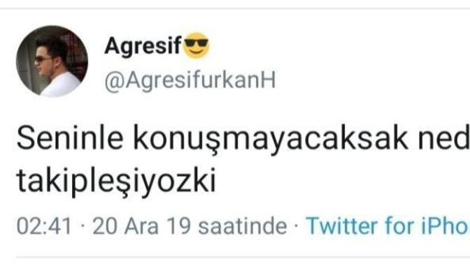 Sitede karşılıklı takipleşmek “konuşalım” demek mi?