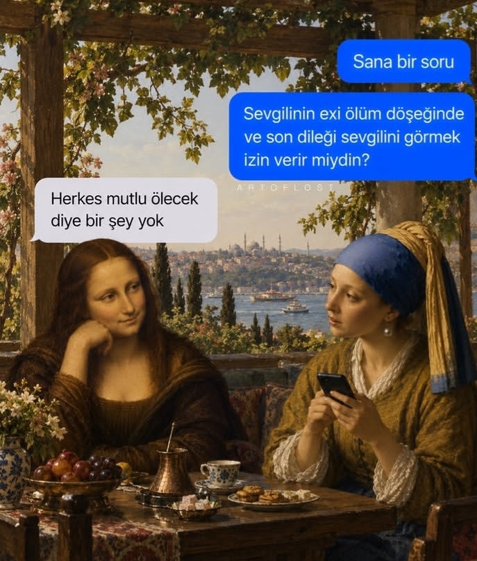 Sevgilinin exi ölüm döşeğinde ve son dileği sevgilini görmek izin verir miydin?