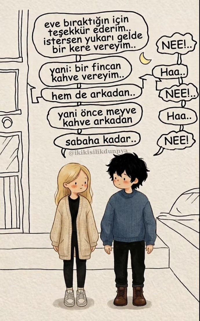 İlk bulusmada eve çağıran kadın erkekleri korkutur mu 😂?