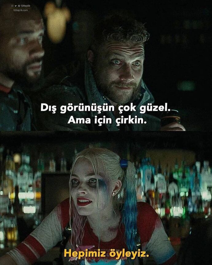 Sevdiğiniz film replikleri var mı?