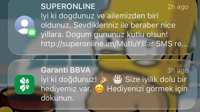 Sizin de doğum gününüzü bu kadar fazla kişi kutluyor mu?