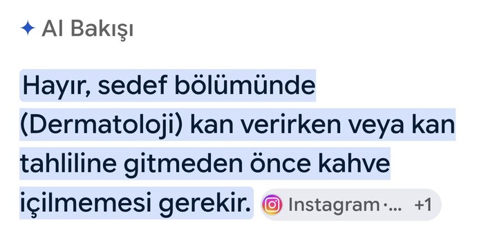 Günaydın hastaneye gidip kan verecem ama şekersiz kahve içtim sorun olur mu?