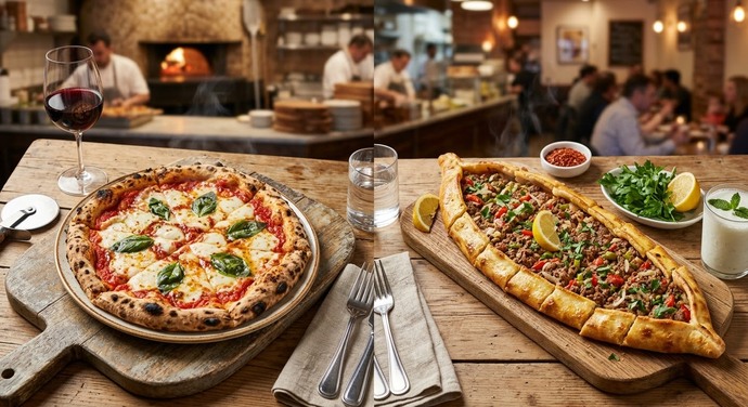 Bol malzemeli pizza mı yoksa pide mi tercihin hangisi?