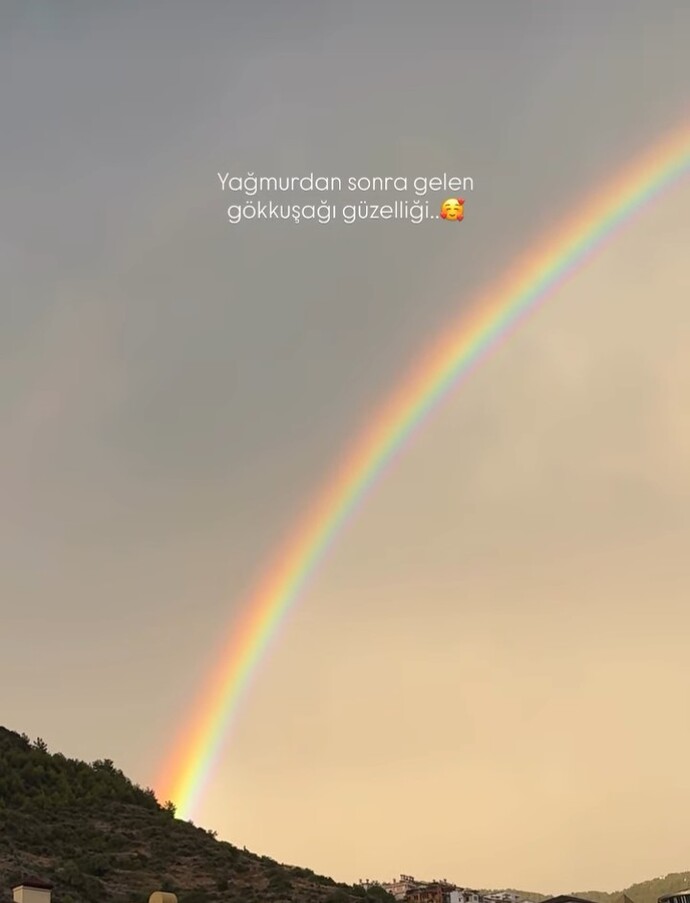 Gökkuşağını sever misiniz?