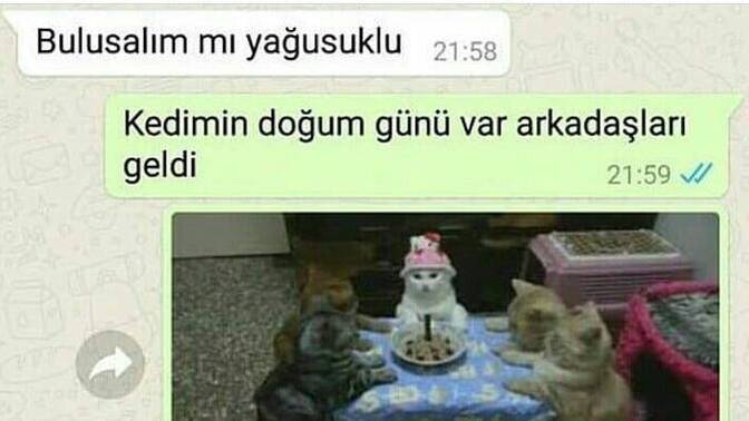 Biriyle buluşmamak için söylediğiniz en absurt yalan neydi?