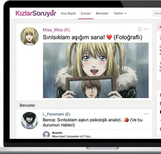 KızlarSoruyorda sırılsıklam aşık olduğunuz üye var mı?