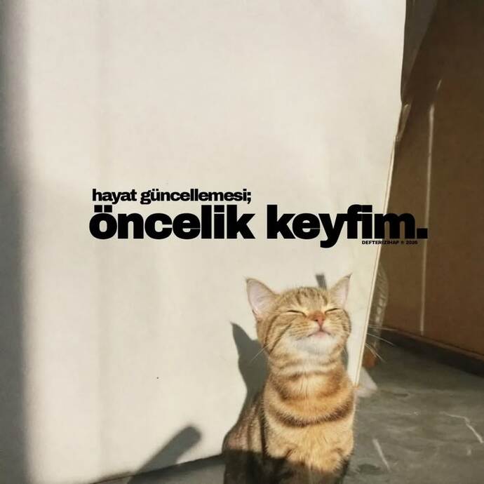 Sizde hayatla ilgili bir güncelleme bırakın bakalım?