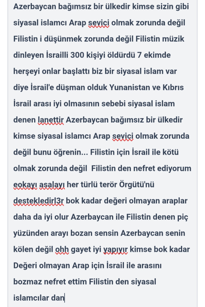 Azerbaycan-İsrail ilişkisi hakkında siz ne düşünüyorsunuz?