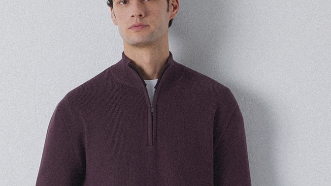 Bu sekil yarim fermuarli üstler kazak olarak mi daha cok yakisiyor sweatshirt olarak mi?