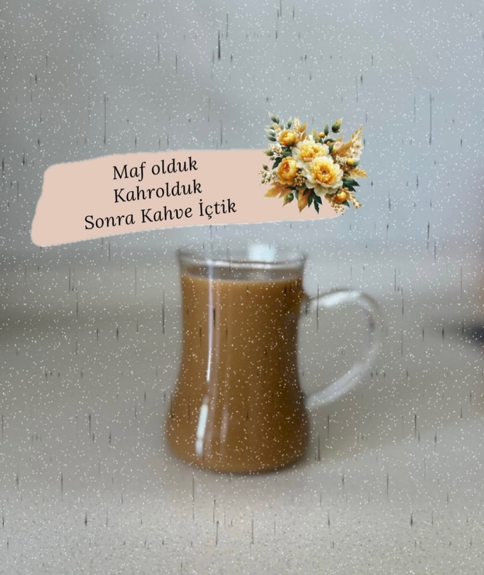 İçeceğim henüz