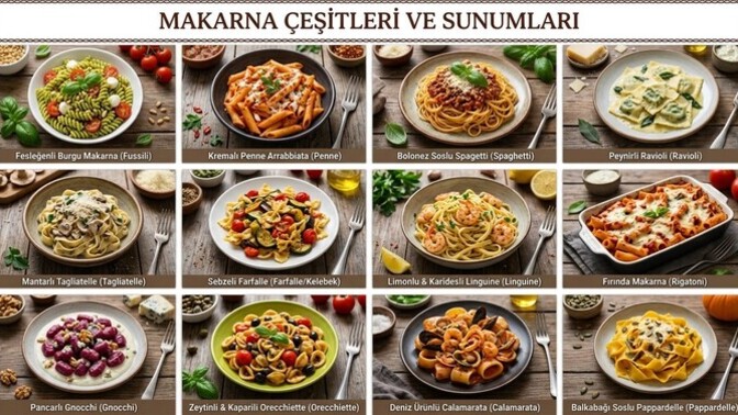 En çok hangi makarna çeşitlerni seversiniz?