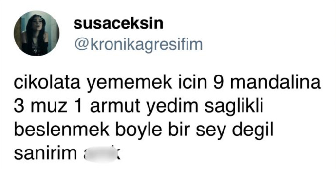 Çikolata yemeyi sever misiniz?