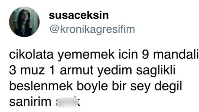 Çikolata yemeyi sever misiniz?
