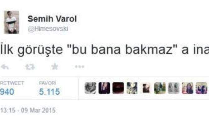 “O bana bakmaz” diyerek rafa kaldırdığınız aşklar oldu mu?