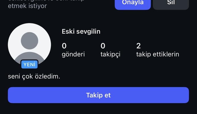 Instagramda tanımadığınız saçma hesaplardan istek alıyor musunuz😂?