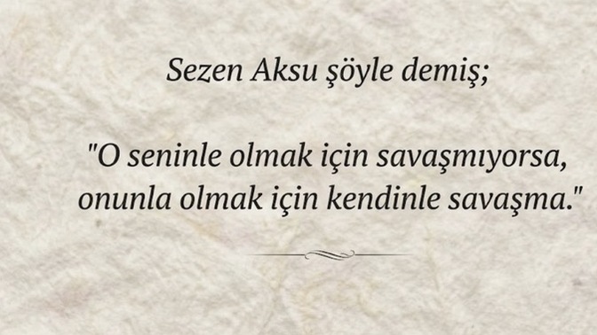 Hayattaki en büyük savaşınız neyle ya da kiminle; yoksa savaşmamayı mı seçiyorsunuz?