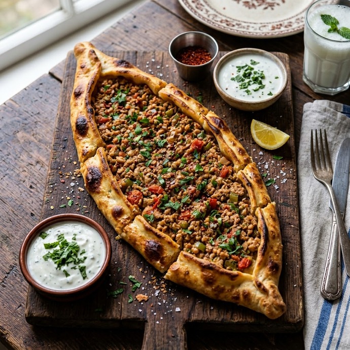 Tavuk kıymalı pide sever misiniz?