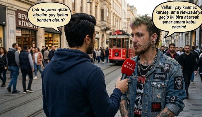 Küpeli zincirli, dövmeli biri misin?