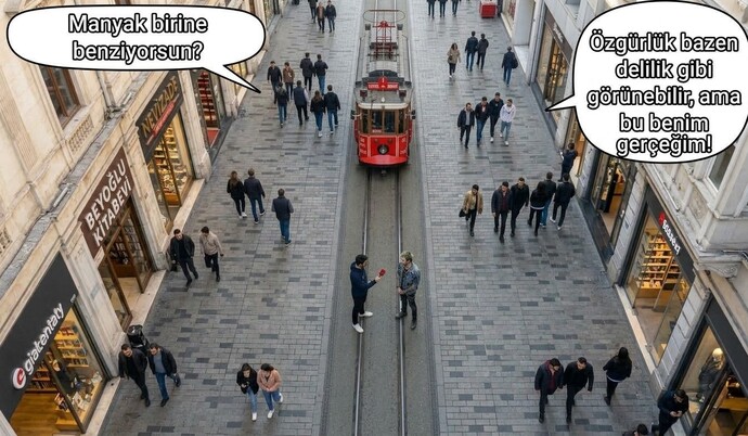 Küpeli zincirli, dövmeli biri misin?
