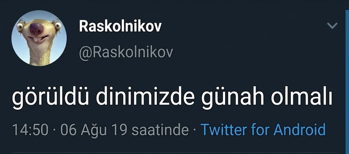 Görüldü atmak günah olsaydı cehennemlik olur muydunuz?