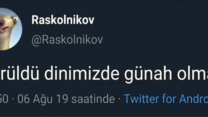 Görüldü atmak günah olsaydı cehennemlik olur muydunuz?