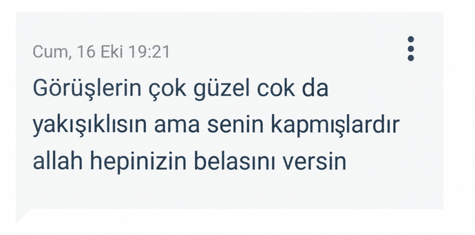 Mesaj kutunuza böyle saçma bir mesaj gelse, tepkiniz ne olurdu?