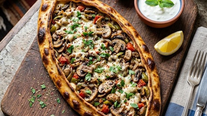 Mantarlı pide sever misiniz?
